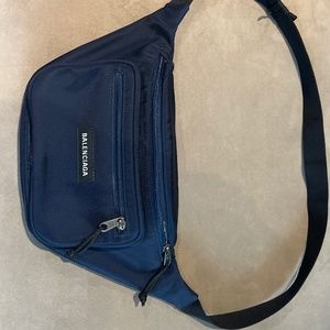 Balenciaga Explorer Belt Bag Navy